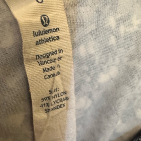 Lululemon Athletica Black and White Speckled Leggings - Picture 14 of 15